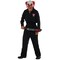 The Costume Center Black and Red Killer Clown Men Adult Halloween Costume - 2XL